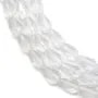 Cristal de roche Goutte Facette 6x9mm x 40cm