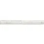 Cristal de roche, en forme de tube 4x13mm x 40cm