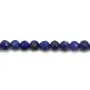 Lapis-lazuli rond facette 3mm x 40cm