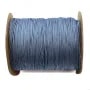 Fil polyester bleu jeans 1mm x 2m