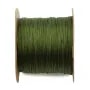 Dark khaki green thread polyester 0.5mm x 5m
