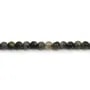 Opal grise ronde 4mm x 40cm