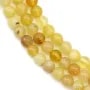 Opal Jaune Ronde 4mm x 40cm