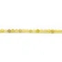 Opal Jaune Ronde facette 3mm x 40cm