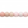 Opale Rose rond 6mm x 40cm