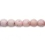 Opale rose pâle rond 10mm x 40cm