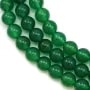 Agate vert ronde 8mm x 40cm
