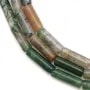 Agate mousse tube 4x13mm x 40cm