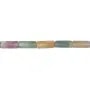 Agate d'Inde, en forme de rectangle 4x13mm x 40cm