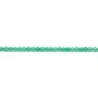 Agate vert ronde 2mm x 40cm