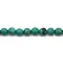 Turquoise Ronde 9mm x 38cm