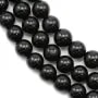 Tourmaline  Noire Ronde 12mm x 40cm