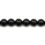 Tourmaline  Noire Ronde 12mm x 40cm