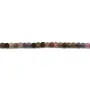 Tourmaline en forme de cube facette 2mm x 40cm