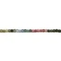 Tourmaline en forme de cube facette 2mm x 40cm