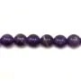 Amethyst Round 6mm A x 40cm