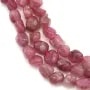 Tourmaline rose forme en baroque x 40cm