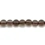 Quartz Fumé Ronde 4mm x 20pcs