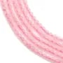 Quartz rose rond 2mm x 40cm