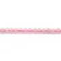 Quartz rose rond 2mm x 40cm
