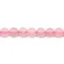 Quartz  Rose Rond 4mm x 40cm 