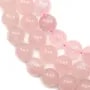 Quartz  Rose Rond 18mm x 40cm 