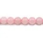 Quartz  Rose Rond 4mm x 40cm 