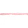 Pink Quartz, en forme de rectangle 4x13mm x 40cm