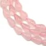Pink quartz drop 5x8mm x 40cm