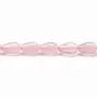 Pink quartz drop 5x8mm x 40cm