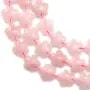 Quartez rose en fleur 15mm 