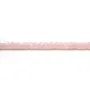 Pink quartz roundel faceted 3x4mm x 40cm 