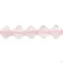 Quartz  Rose trèfle facette 13mm