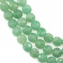Aventurine flat round 16mm x 40cm