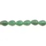 Aventurine oval 10x14mm x 40cm