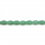Aventurine goutte 5x8mm x 40cm