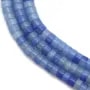 Aventurine bleu, en forme de rondelle Heishi 2x4mm x 40cm