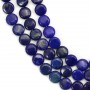 Lapis lazuli, de forme ronde plate, 10mm x 40cm