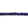 Lapis lazuli rondelle facette 3.5-4mm x 35cm