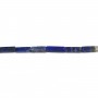 Lapis lazuli rectangle 4x13mm x 40cm
