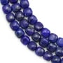 Lapis lazuli bleu, de forme carré 6mm x 39 cm
