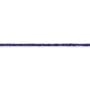 Lapis lazuli bleu, en forme de tube, 1.0x1.0mm x 40cm