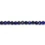 Lapis-lazuli rondelle facette 1.80x2.20mm x 33cm