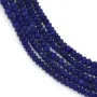 Lapis lazuli rondelle 2x6mm x 40cm