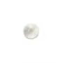 Cabochon Nacre Blanche rond plat 10mm x 1pc