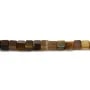 Oeil de tigre tube 4x13mm x 10pcs