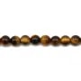 Oeil de tigre Rond 6mm x 20 pcs