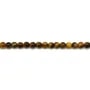 Yellow Tiger Eye Round 4mm x 40cm