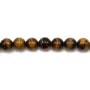 Oeil de tigre Rond 16mm x 2pcs