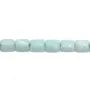 Jade teinté Bleu clair Goutte Plate 13.5x18.5mm x 1PC
